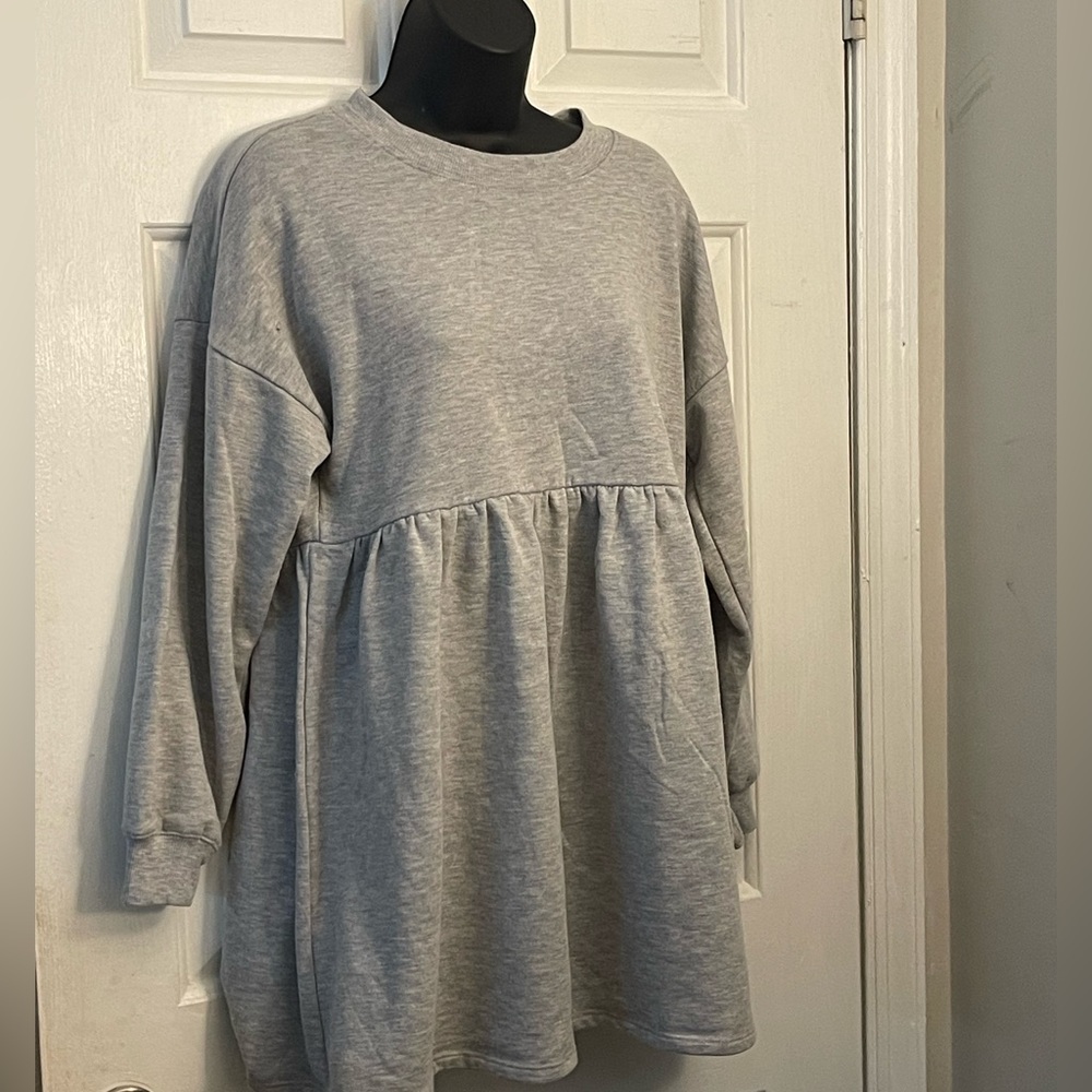 Sweatshirt tunic/minidress
